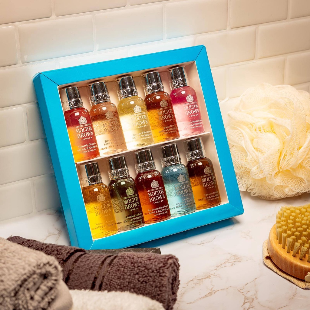Set sữa tắm Molton Brown 10x30ml - Molton Brown Discovery Bathing Collection 10x30ml