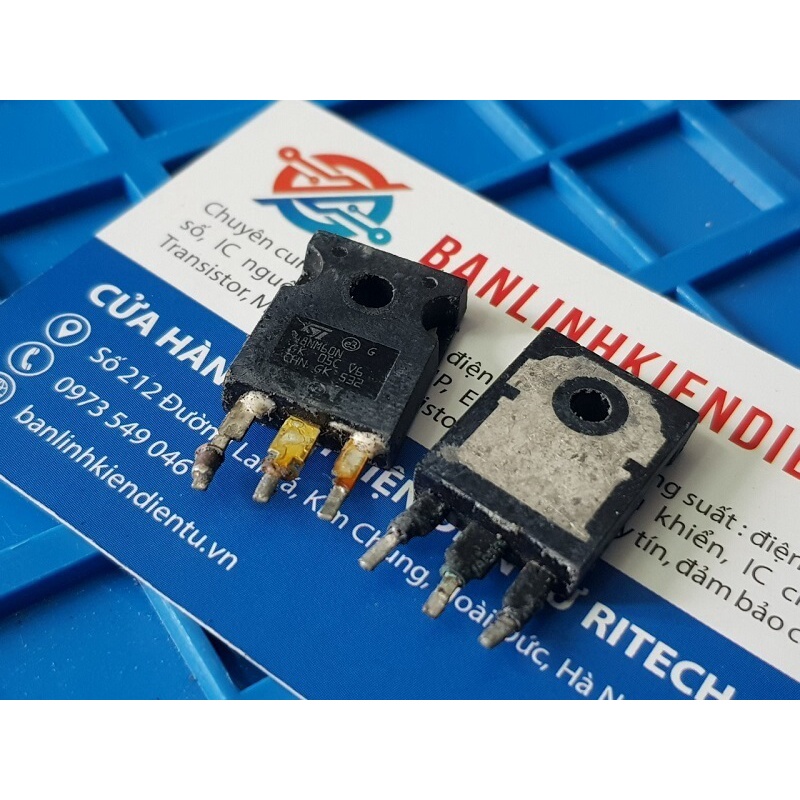 [ Combo 2 chiếc ] STW48NM60N 48NM60N 48NM60 TO-247 48A 600V N-ch MOSFET Transistor ( Tháo máy )