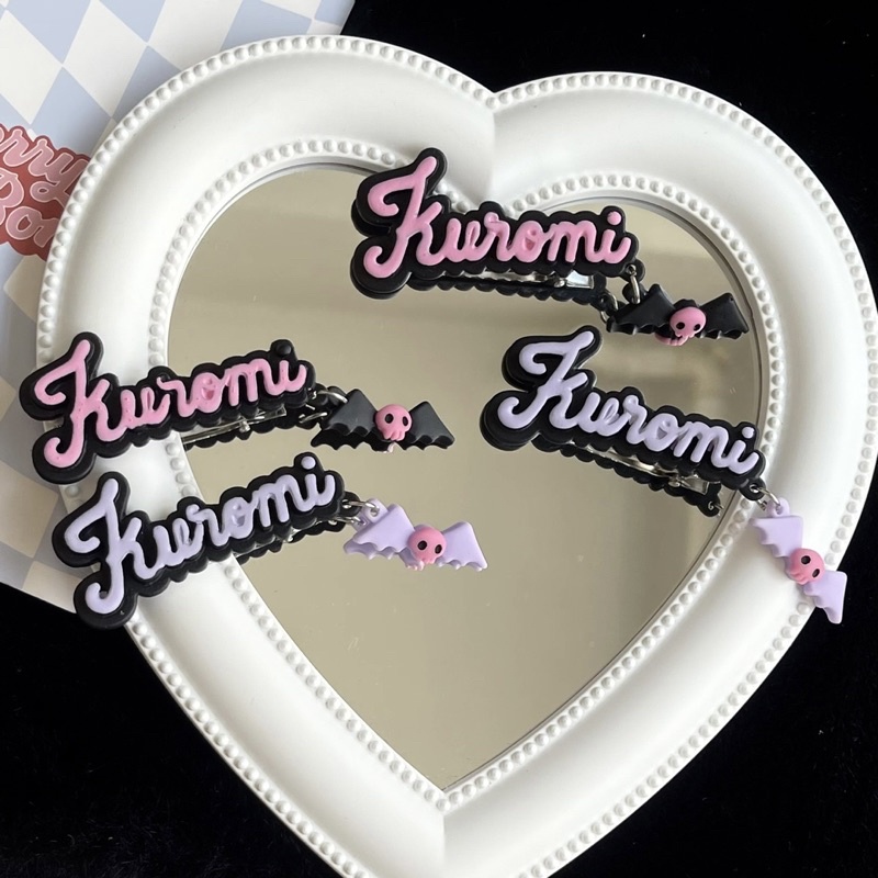 Kẹp Tóc Xước Chữ - KEP1408