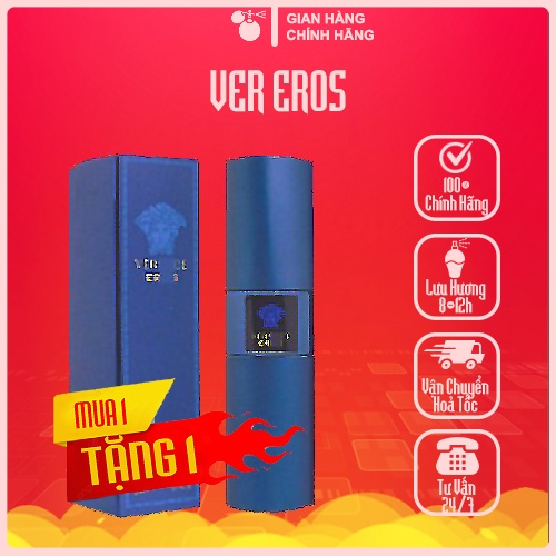 Nước Hoa Nam VER EROS Thơm Lâu Chính Hãng Mini 20ml