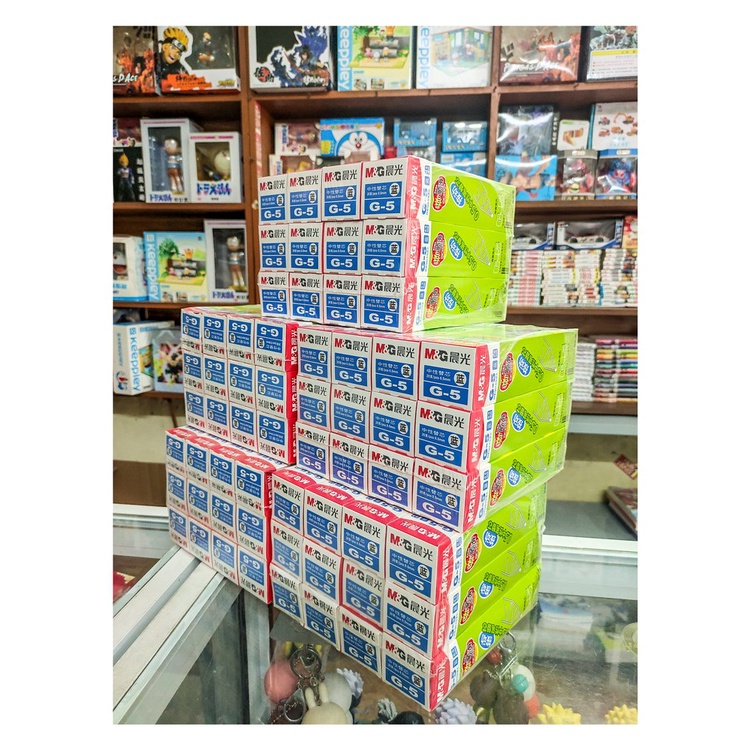 Hộp ngòi bút gel nước 20 cái ngòi 0 5mm M&G G5 viết trơn loại xịn