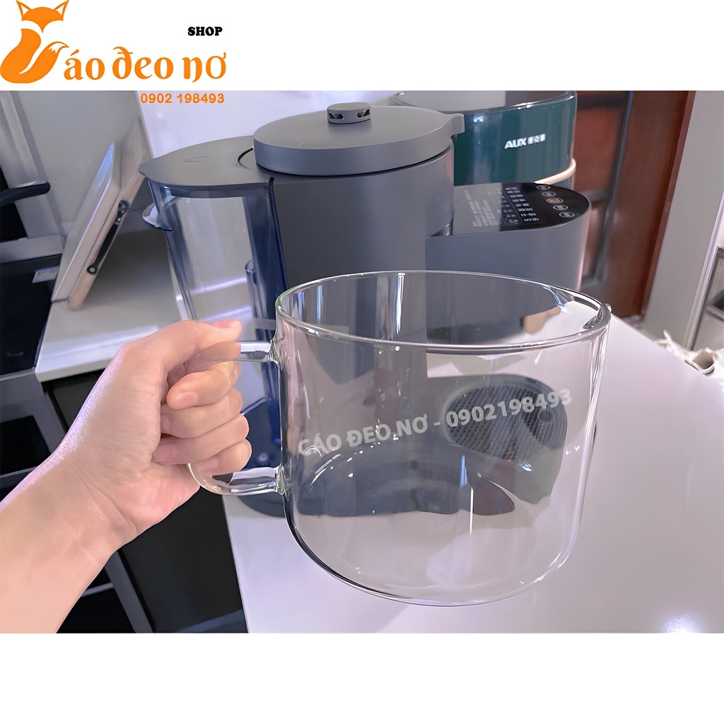 MÁY SỮA HẠT TỰ VỆ SINH CAO CẤP JOYOUNG K350- Cáo đeo nơ bảo hành 12 tháng