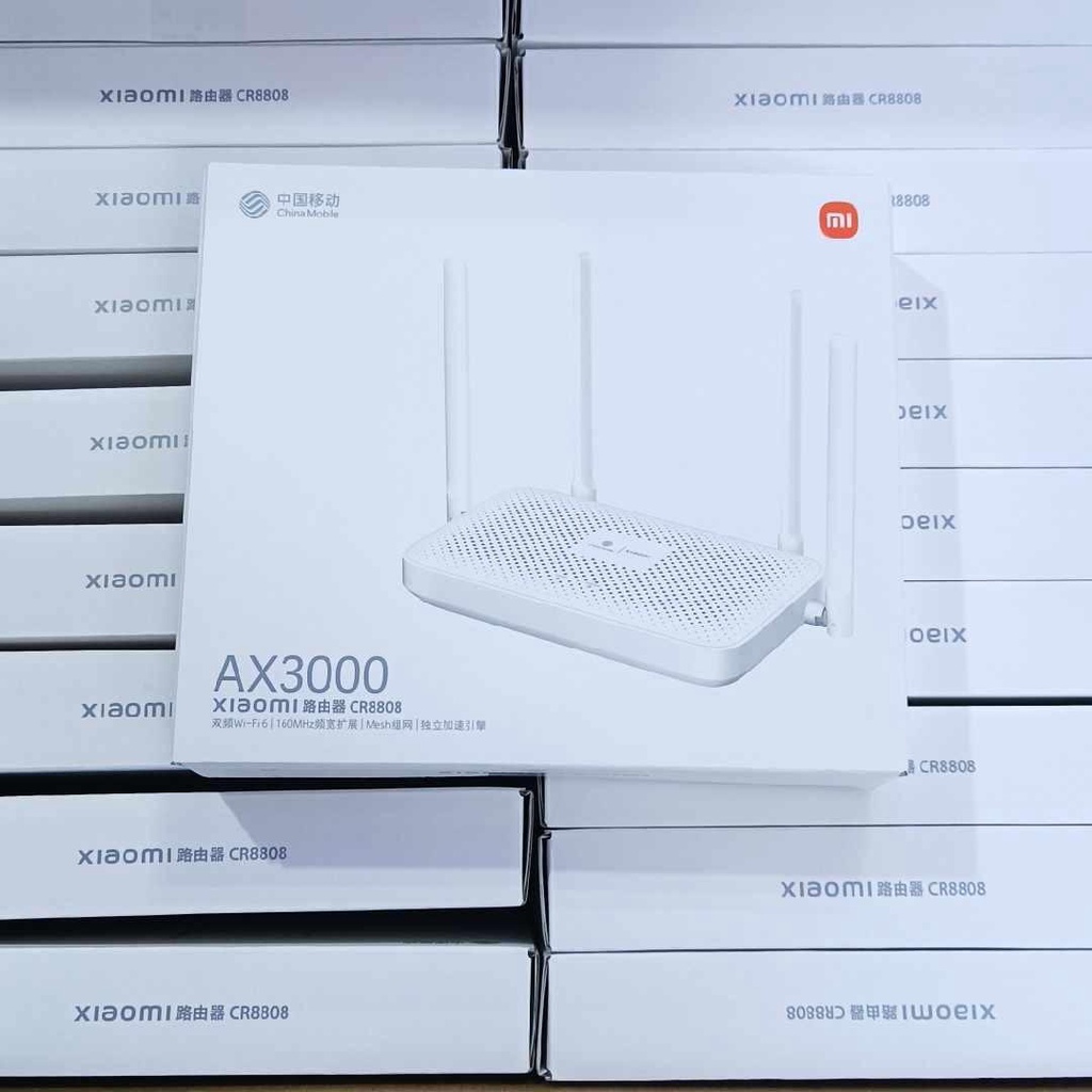 Bộ phát Wifi 6 Xiaomi CR8806/CR8808 AX3000 hỗ trợ Mesh và Beamforming MU-MIMO | BigBuy360 - bigbuy360.vn