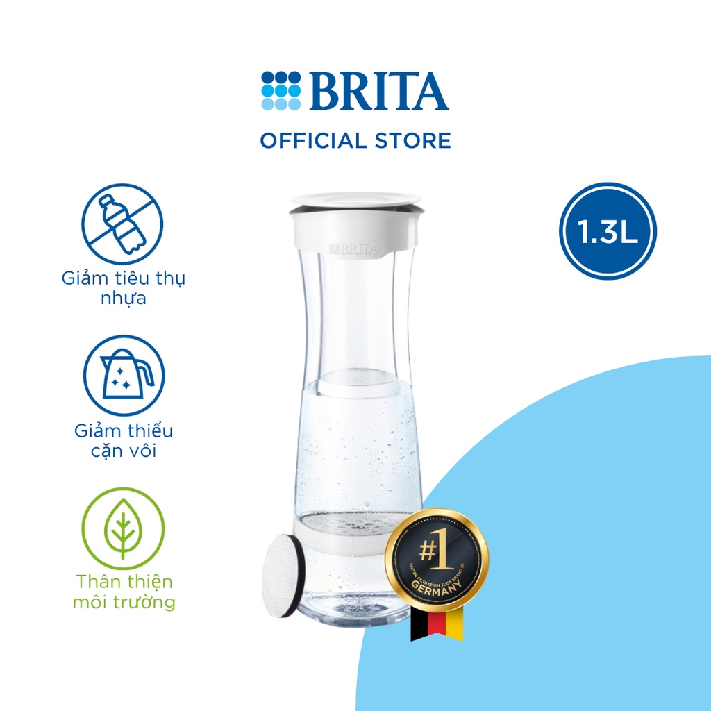 Bình lọc nước BRITA Mind 1,3l (có sẵn 1 đĩa lọc Microdisc)