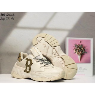Giày thể thao sneaker trắng M L B phối chứ B BẨN full size, full bill box hàng chuẩn
