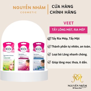 [CHÍNH HÃNG] Wax VEET Tẩy Lông Mặt và Ria Mép