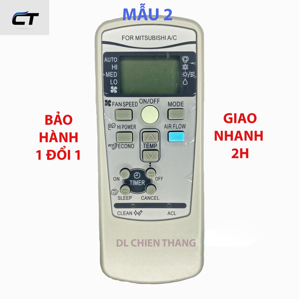 Remote điều khiển điều hòa máy lạnh MITSUBISHI
