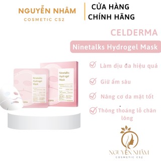 Mặt nạ thạch sinh học Celderma Ninetalks Hydrogel Mask