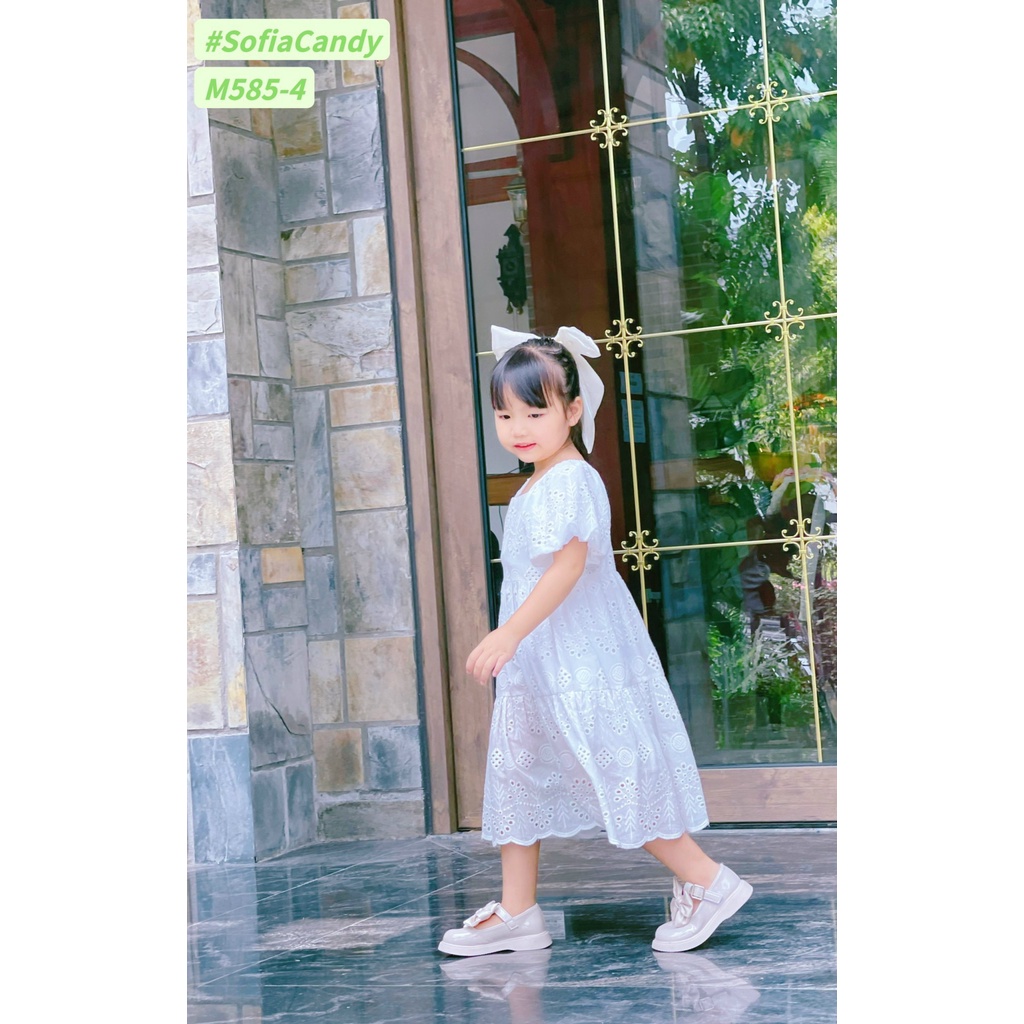 VÁY THÊU TRẮNG SOFIA CAO CẤP