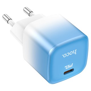 Cốc sạc Hoco C101A USB Type-C PD20W (Xanh) - Nhat Tin Authorised Store