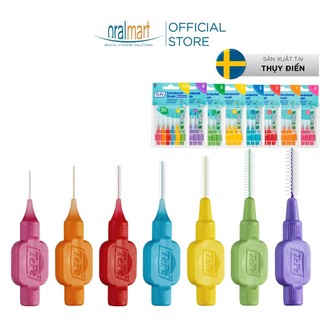 Cây chải kẽ răng cơ bản Tepe Interdental Brushes Original (Vỉ 6 cây và 1 nắp đậy)