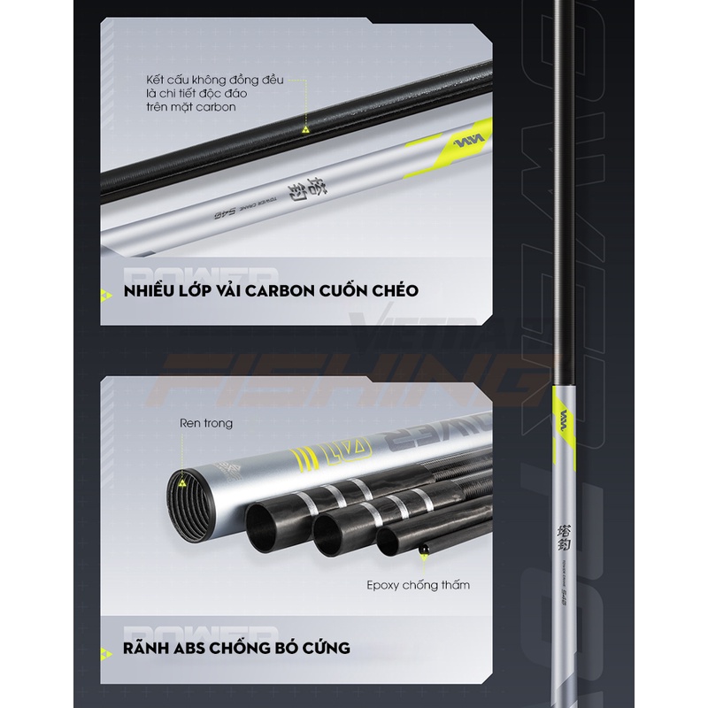 Cần câu Handing Tháp Điếu - Buns Fishing