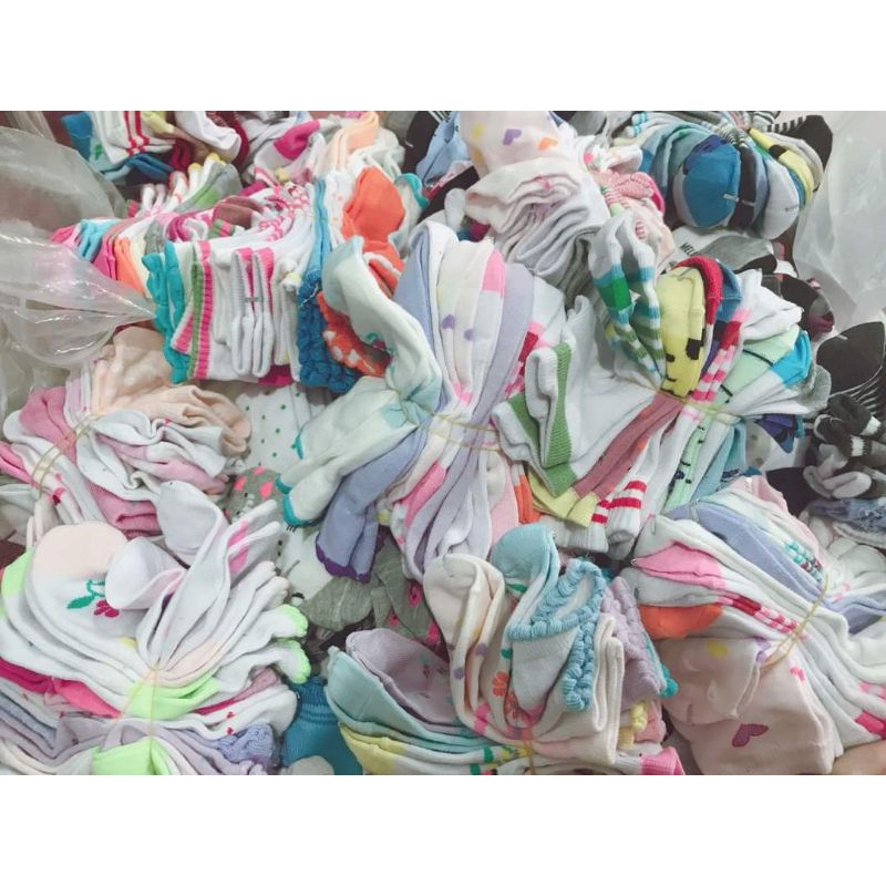 Combo 10 chiếc tất xịn cho bé từ sơ sinh đến 5y nhiều mẫu