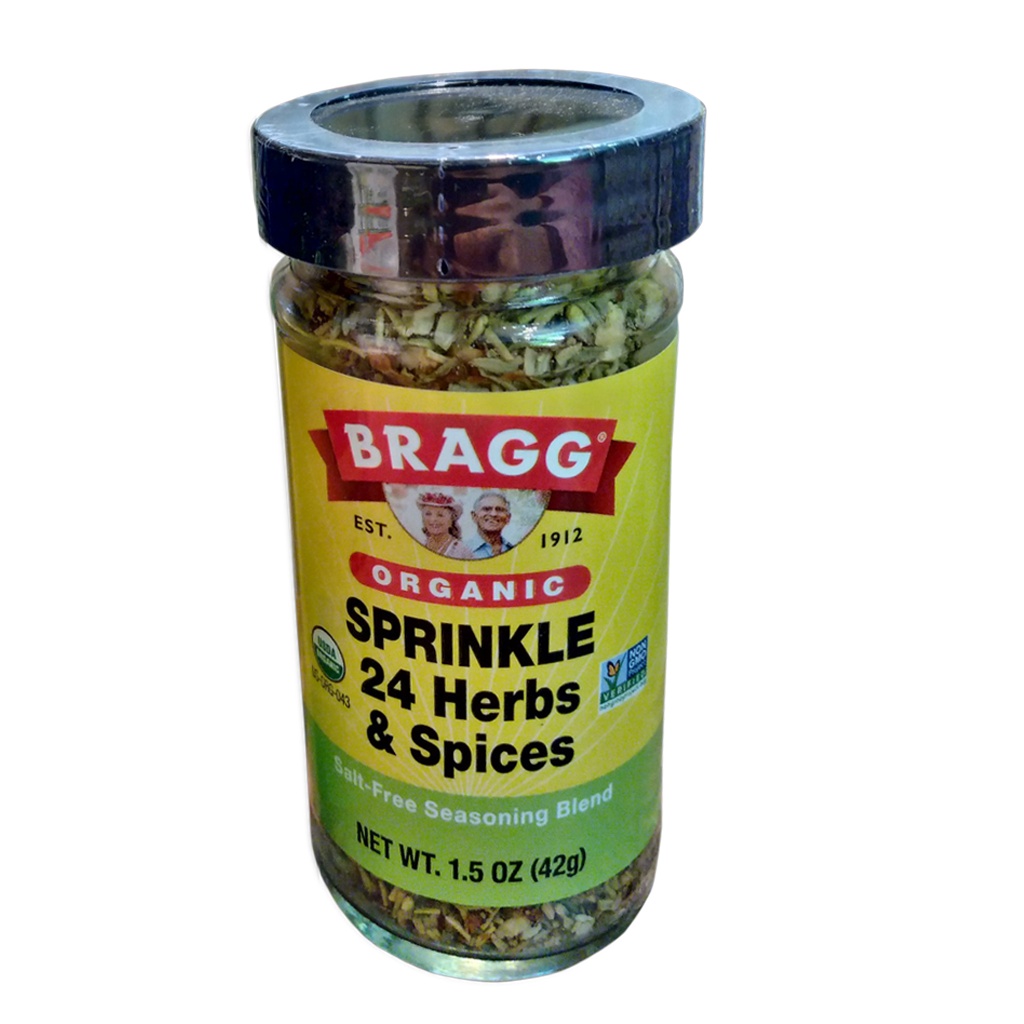 Hỗn hợp gia vị hữu cơ 24 loại thảo mộc Bragg 42g