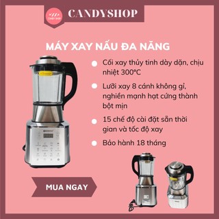 Máy xay nấu đa năng 15 chức năng, bảo hành 18 tháng