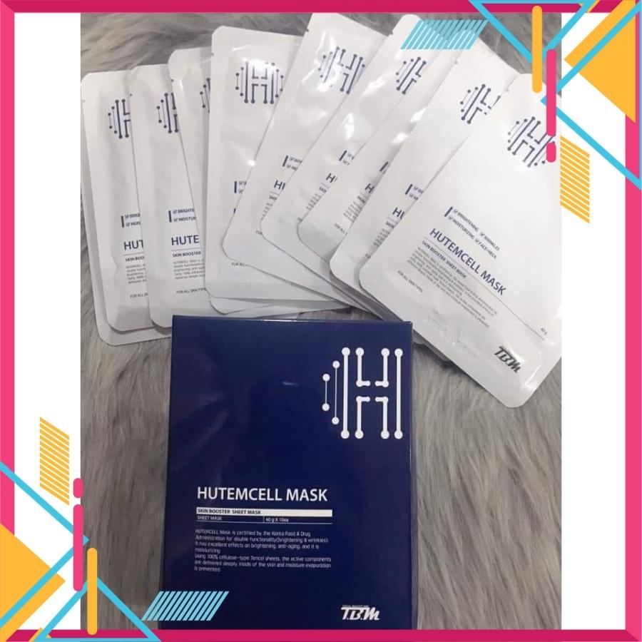 Mặt nạ phục hồi cho da sau treatment meso vi tảo Hutemcell Hàn Quốc