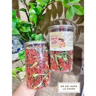 KHÔ BÒ SỢI NGẮN LÁ CHANH