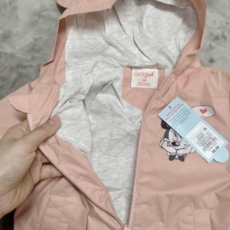 Áo gió bé gái, Cat&jack