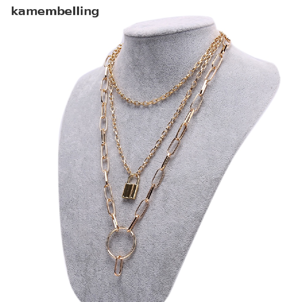 Vòng Cổ Choker Nhiều Lớp Bằng Hợp Kim Thời Trang Cho Nữ