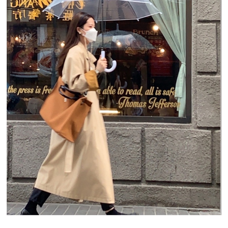 Túi Xách Đeo Vai Cỡ Lớn Có Khóa Kéo Phong Cách Retro Plus