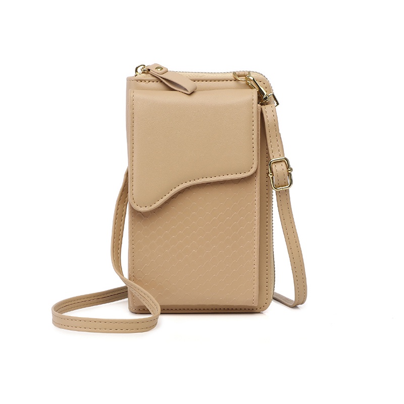 Túi Đeo Chéo Dệt Có Khóa Kéo Thời Trang Cho Nữ