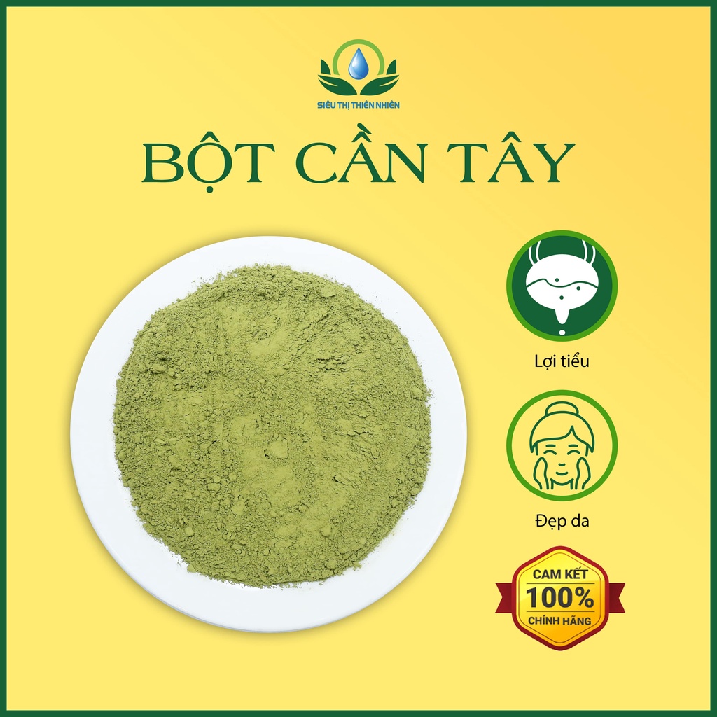 Bột Cần Tây Nguyên Chất Hỗ Trợ Giảm Cân, Tiêu Hóa Tốt Và Cung Cấp Vitamin Lọ 150G - SIÊU THỊ THIÊN NHIÊN