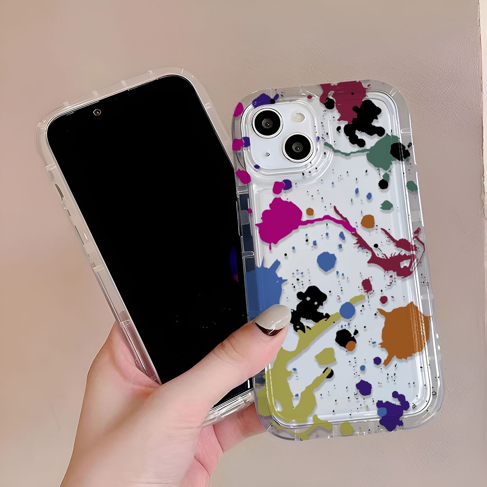 Ốp Điện Thoại Trong Suốt In Hình Thời Trang Cho iphone 14promax 11 13 12 7Plus X XS Max