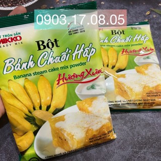 Bột bánh chuối hấp Mikko Hương Xưa (250gr/ 1kg chuối)