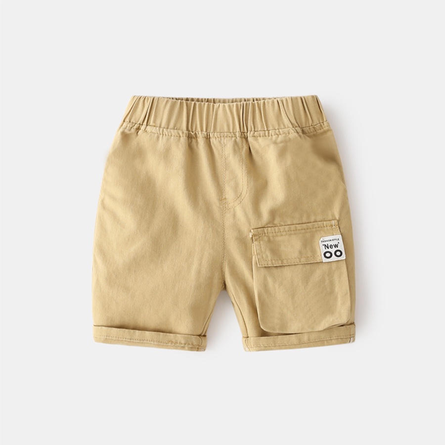 Set Đồ Bộ Bé Trai KEYER KIDS, Bộ Quần Áo Thun Cotton 2 Chiều Hình Cá Phối Quần Short Kaki Mềm Có túi SZ52