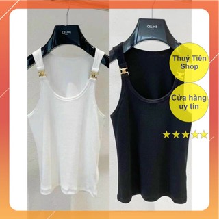 Áo ba lỗ quai nối chốt chất cotton