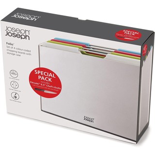 Set 4 thớt joseph 98995 folio kèm 1 dao
