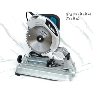 Máy cắt sắt gỗ trượt Makita tặng đĩa cắt sắt cắt gỗ 185mm