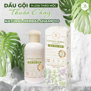 [ Chính Hãng ] Dầu gội đầu Thảo Mộc NATURAL HERBAL SHAMPOO ngăn rụng tóc, kích mọc tóc.....