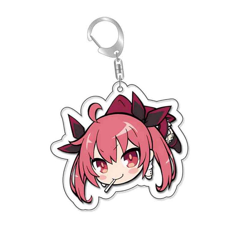 Móc Khóa Họa Tiết Hoạt Hình Date A Live Tokisaki Kurumi