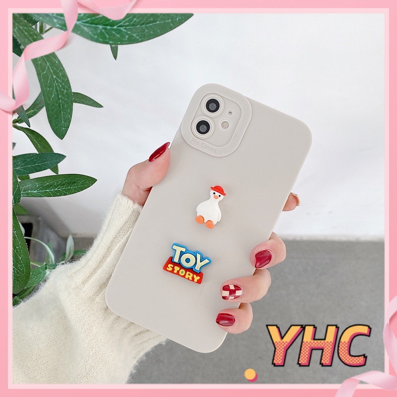 ốp iphone Hình Chú Vịt 3D Cho Iphone6 6splus 7 7plus 8plus XR X XS 11 12 Pro max Plus Promax max-065