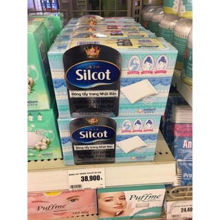 Bông tẩy trang (Bông trang điểm) Silcot Nhật Bản 82M