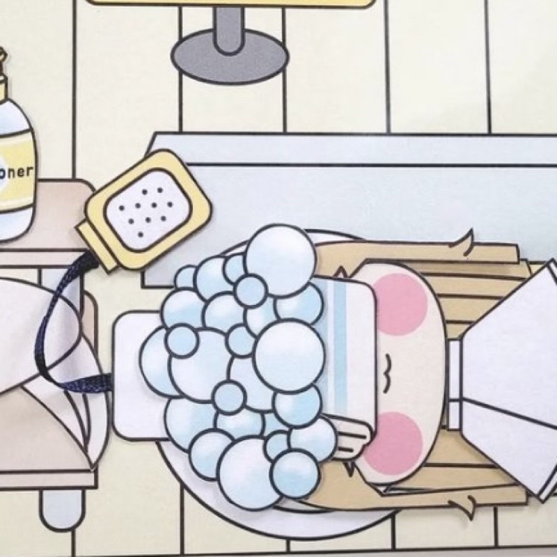 Búp bê giấy tiệm cắt tóc và thời trang sowony