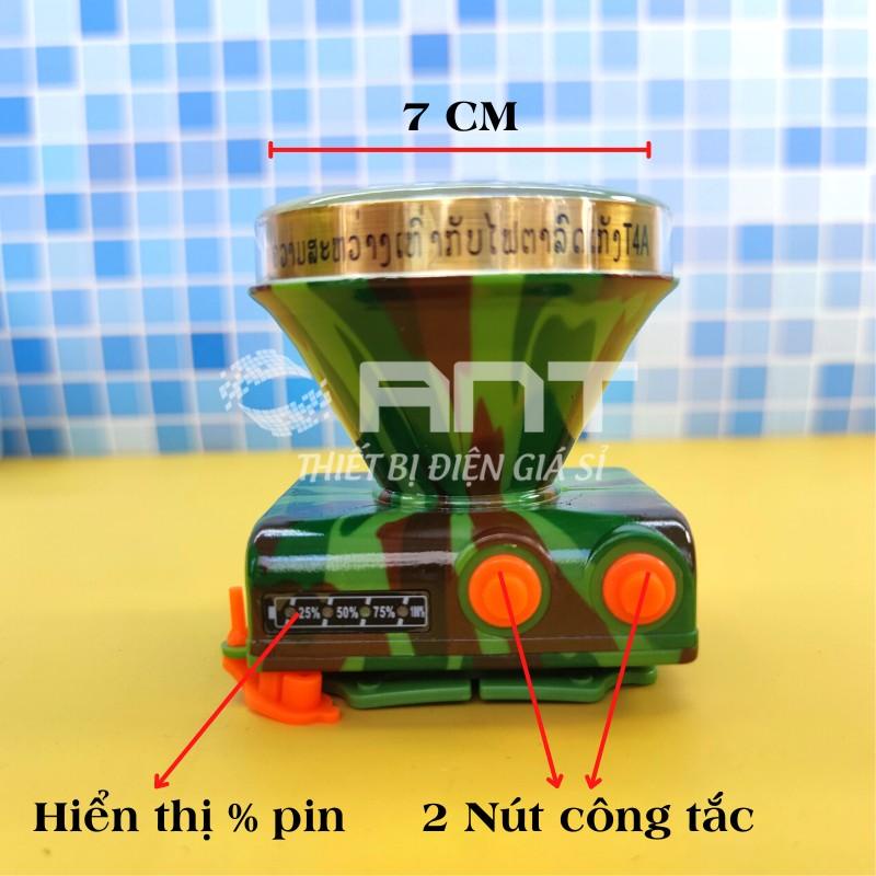 Đèn đội đầu thái siêu sáng chống nước , có hiển thị pin , công suất 60W, NĐ-T4