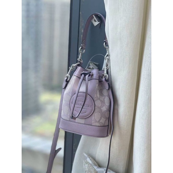 COACH Mini Dempsey Bucket Bag màu mới siêu xinh