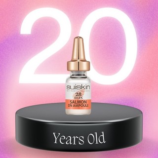 Tinh Chất DNA Cá Hồi Phục Hồi Da Sau 28 Ngày Suiskin Salmon Ampoule 28 days - 1 Ống 2ml