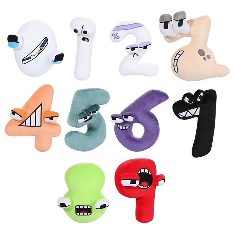 Thú Nhồi Bông Đồ Chơi Hình Chữ Cái Alphabet Lore But are Dành Cho Các Bé