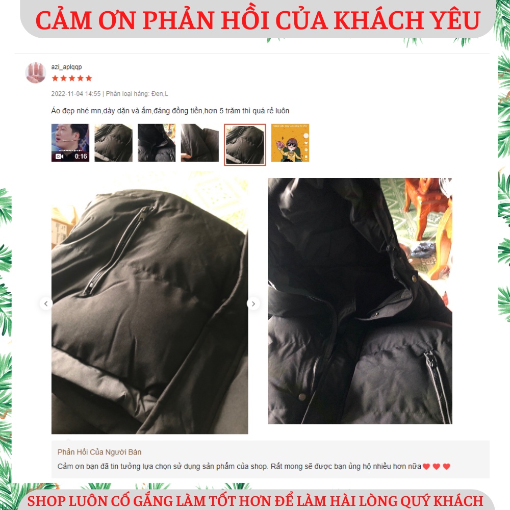 Áo Khoác Phao Nam CAO CẤP Có Mũ SIÊU ĐẸP APMACY2 Áo Khoác Mùa Đông Nam phong cách Hàn Quốc TRẺ TRUNG - NĂNG ĐỘNG