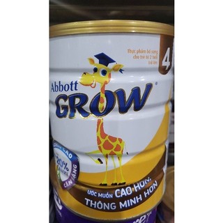 Sữa bột Grow 4 lon 900g
