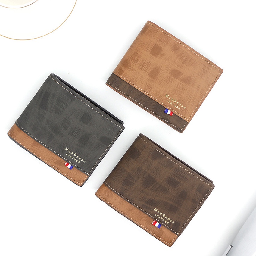 Ví Nam Cao Cấp, Bóp Nam Ngang Nhiều Ngăn Kiểu Classic Chất Mền Mịn