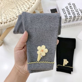 Quần legging cotton bé gái 2-7y