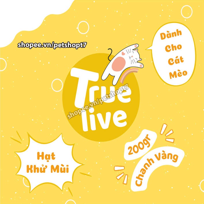 Hạt Thơm Khử Mùi Hôi Trộn Cát Vệ Sinh Cho Mèo