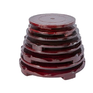 Đế gỗ kê Tròn KHÔNG xoay từ 7cm-19cm (Kê Thiềm thừ,Tượng phật,Bát hương ....)
