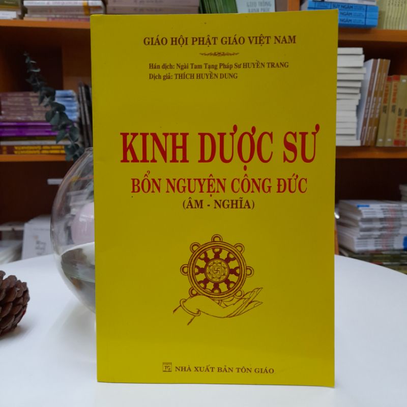 [Mã BMTTC60K giảm đến 60K đơn 50K] Sách - Kinh Dược Sư Bổn Nguyện Công Đức (Âm - Nghĩa) - bìa mềm