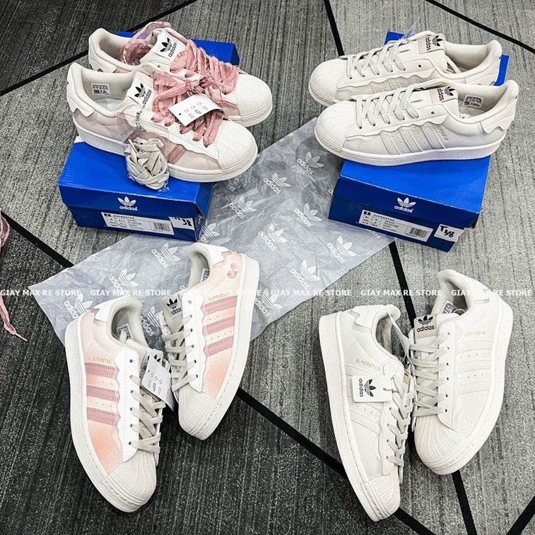 [ 𝐒𝐀𝐋𝐄 ĐẬ𝐌 ]Giày Adidas Superstar Das Sò 3 Màu Kem, Hồng, Xanh, Giày thể thao Adidas Sò[ Full Box + Bill 🌺] | BigBuy360 - bigbuy360.vn