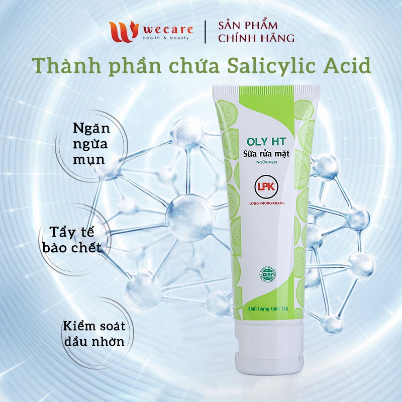 Combo Giảm Mụn Thâm - Dưỡng Trắng Da OLY HT